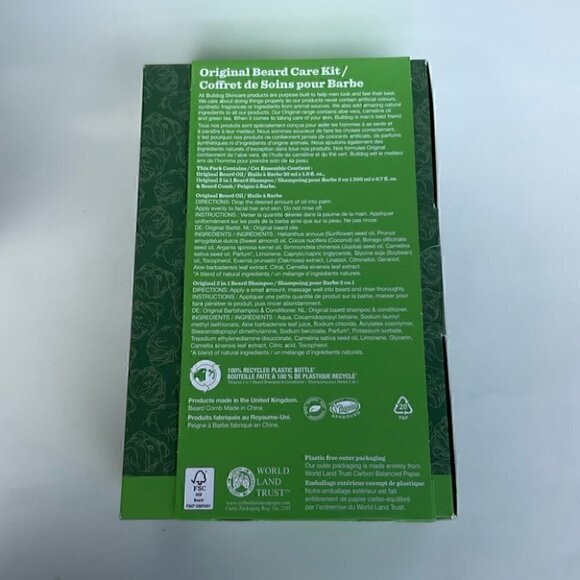 Bull Dog The Original Beard Care Kit NWT - Picture 4 of 5